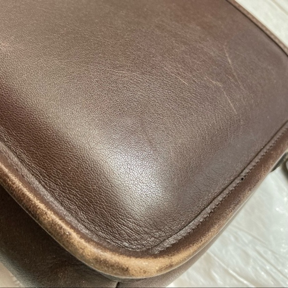 Coach vintage brown leather companion legacy messenger crossbody bag 9076 - Picture 11 of 16